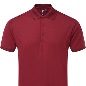 Premier - Poloshirt für Herren (Burgunderrot)