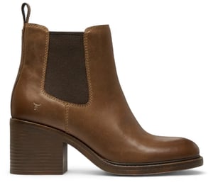 Windsor Smith Damen Chelsea-Stiefel mit Plateausohle, Hellbraun