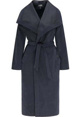 Dreimaster Cupro-Kaminsims Damen Marine