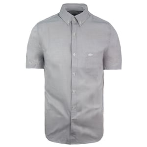 Lacoste Regular Fit Herrenhemd in Grau