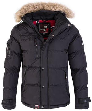 Geographical Norway Jacke Schwarz