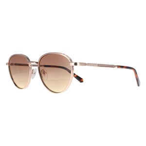 Guess Rund Damen Gold Braun Farbverlauf GU5205