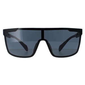Adidas Shield Mens Matte Schwarz Rauch Polarisiert SP0020