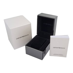 Emporio Armani Unisex-Uhr Quartz Weib