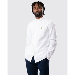 Lyle & Scott Regular Fit Leichtes Oxford-Hemd in Weiß