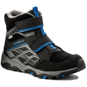 Merrell ML-B Polar Waterd of Kinder schwarze Stiefel schwarze Stiefel