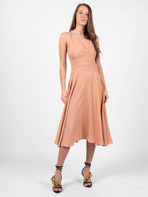 Patrizia Pepe Kleid Frau's Beige