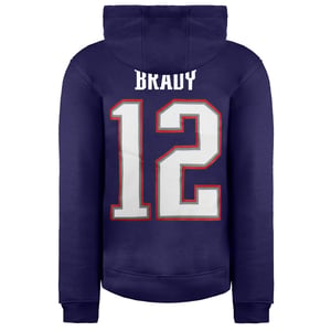 Fanatiker NFL New England Patriots Tom Brady Jumper Name Nummer Hoodie
