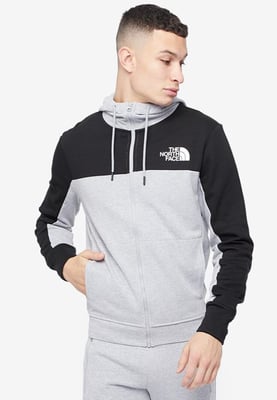 The North Face Herren Himalayan Zip Up Trainingsanzug in grau
