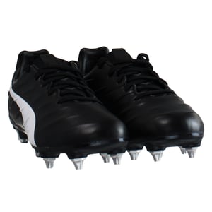 Puma King Platinum 21 MXSG Black Mens Football Stiefel