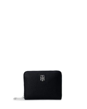 Tommy Hilfiger Damen Schwarze Geldbörse