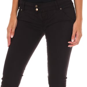 Lange Hose mit schmal geschnittenen Säumen 10DBF0115 woman