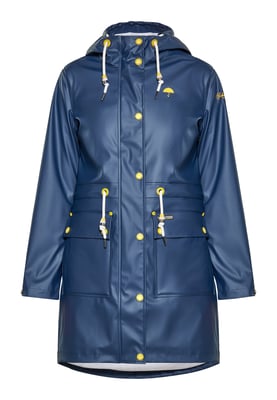Schmuddelwedda Regenmantel Damen Marine