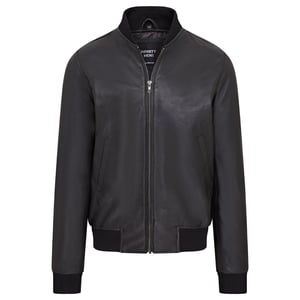 MA-1 Varsity Bomberjacke aus weichem Leder f�r Herren