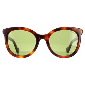 Moncler Runde Frauen dunkel Havanna grün ML0119