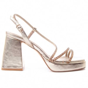 Montevita Absatzsandale Festsand5 in Gold