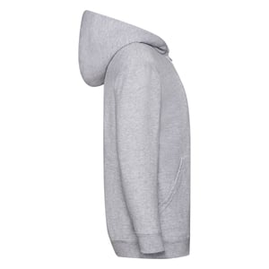 Fruit Of The Loom Childrens/Kids Unisex Sweatshirt Jacke mit Kapuze (Heather Grey)