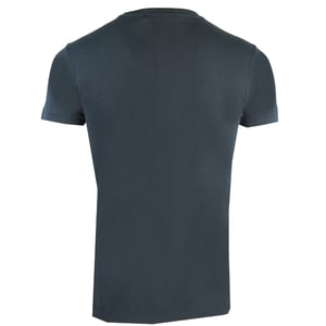 Roberto Cavalli Logo Navy Blau T-Shirt