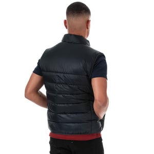 Lyle And Scott Wattierte Weste für Herren in Navy