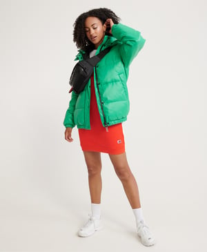 Superdry Panel langärmeliges Sweatkleid