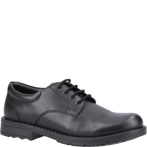 BRUNO Jungen Leder-Schulschuhe Schwarz