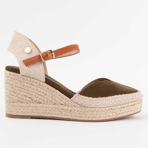 Montevita Keil-Espadrille Esparteo2 Grün