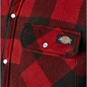 Dickies PORTLAND Herren Shirtjacke Rot