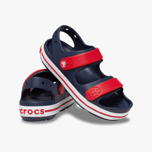 209424-4OT TODDLER CROCBAND CRUISER Kinder-Sandalen Navy/Varsity Red