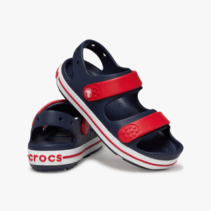 Crocs Crocband Play Thermoplastische Navy/Varsity Red Sandalen