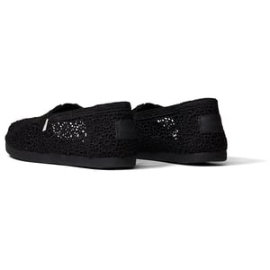 TOMS Alpargata Polyester Damen Espadrilles In Schwarz