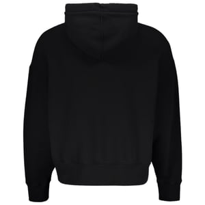 Palm Angels Spray Heart Design Schwarzer Kapuzenpullover