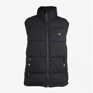 CAT C430 Unisex Warmes Gilet Schwarz