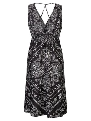 Replay Freizeitkleid All Over bedruckte Baumwollpopeline