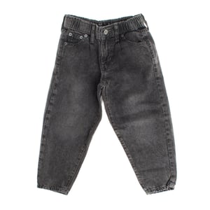 Hochsitzende Barrel-Jeans 725860 Mädchen