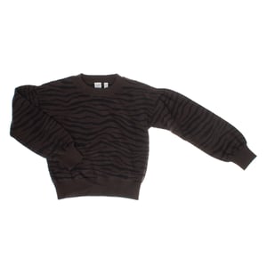 Runder Hals gestrickter Pullover 453355 Mädchen