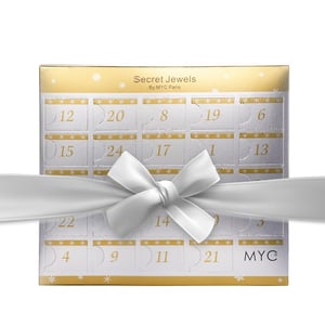 Adventskalender 13 Juwelen und 11 Perlen - Schicksal - Silber und Kristall