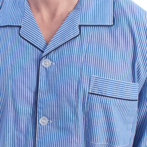 KLP5 Herren Popeline-Pyjama