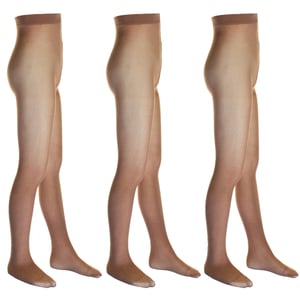 Pack-3 40 denier blickdichte Panties 1152 Mädchen
