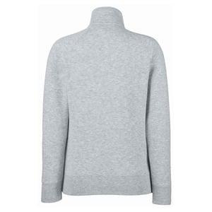 Fruit of the Loom - Sweatjacke für Damen (Grau meliert)