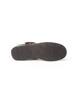 Schul-Ballerina-Schuhe aus Leder