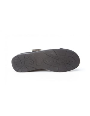 Schul-Ballerina-Schuhe aus Leder