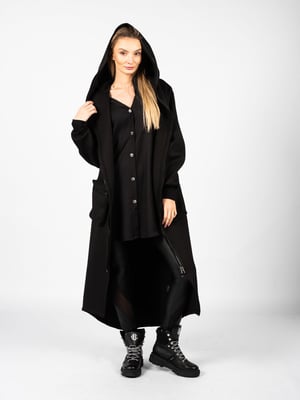 La Haine Inside Us Mantel Unisex-LW623 Damen schwarz