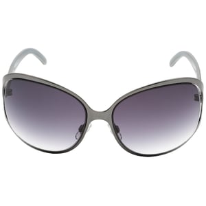Graue Sonnenbrille mit ovalen Gläsern von Calvin Klein