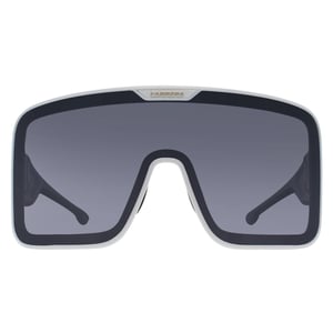 Carrera Schild Unisex Weiß Silber Spiegel Flaglab 15