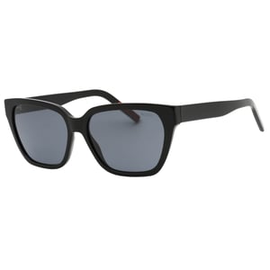 Hugo Boss graue Sonnenbrille mit schwarzen Gläsern