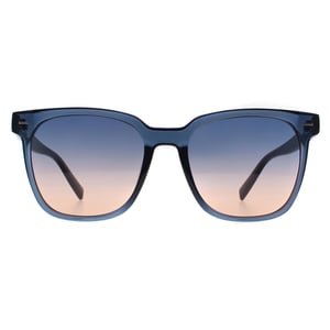 Calvin Klein Square Womens Crystal Marineblau Pfirsich Farbverlauf CK20519S
