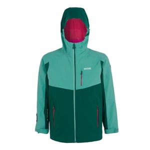 Regatta - "Trekktain" Jacke, wasserfest 3 in 1 für Mädchen (Regenwald/Grün)