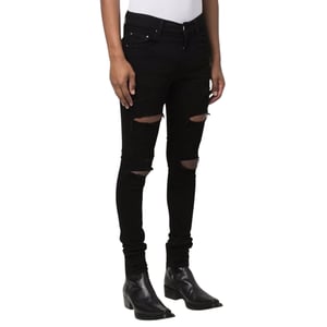 Amiri Slim Fit Thrasher Plus schwarze Denim-Jeans