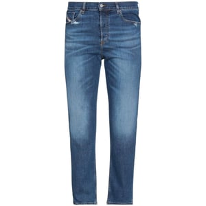 Diesel D-Fining Tapered Fit Denim-Jeans in schlichter blauer Waschung