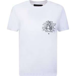 Amiri Precious Memories Design Weißes T-Shirt
